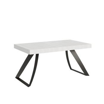 Proxy Anthracite Table - Extendable Table 90x160/420 cm Proxy White Ash Anthracite Frame