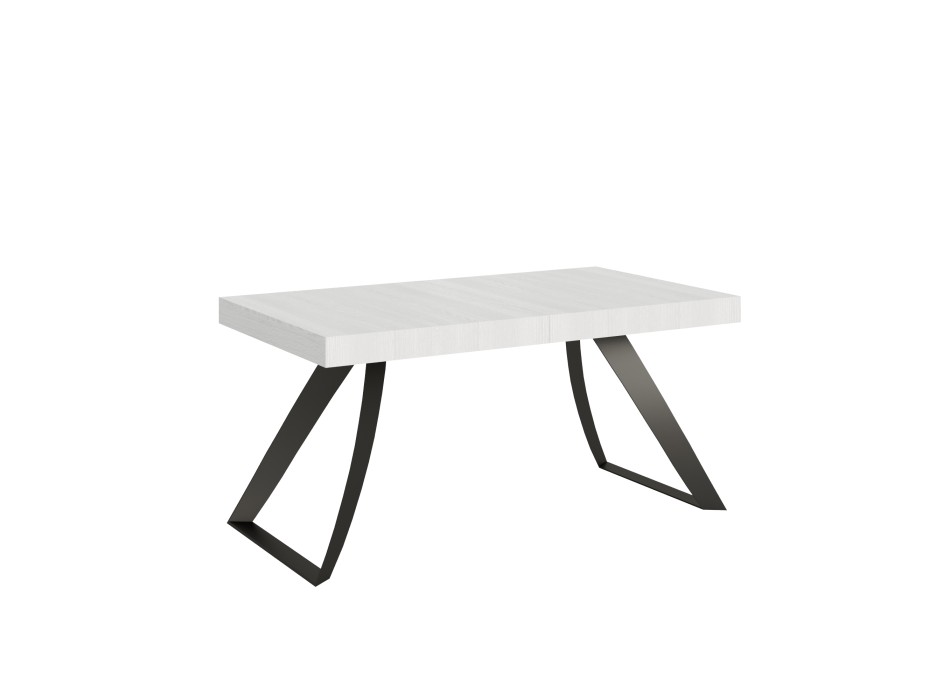 Proxy Anthracite Table - Extendable Table 90x160/420 cm Proxy White Ash Anthracite Frame