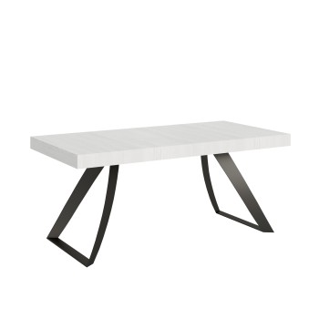 Proxy Anthracite Table - Extendable Table 90x180/284 cm Proxy White Ash Anthracite Frame