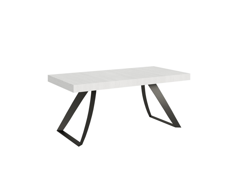 Proxy Anthracite Table - Extendable Table 90x180/284 cm Proxy White Ash Anthracite Frame