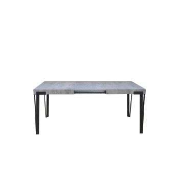Rio Table - Extendable Table 90x180/284 cm Rio White Ash Anthracite Frame