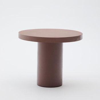 Aiguablava round concrete table