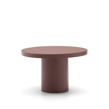 Aiguablava round concrete table