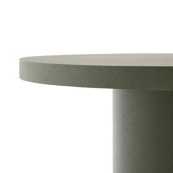 Aiguablava round concrete table