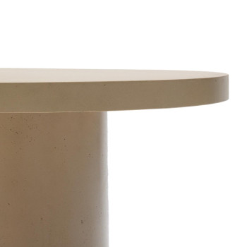Aiguablava round concrete table