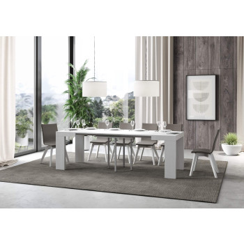 Roxell Table P.90 - Extendable Table 90/246x90 cm Roxell White Ash