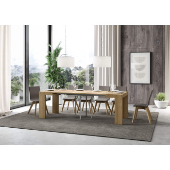 Roxell Table P.90 - Extendable Table 90/246x90 cm Roxell White Ash
