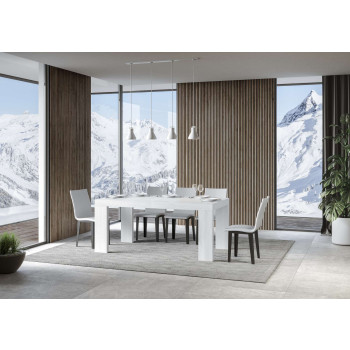 Roxell Premium Table D.90 - Extendable Table 180/284x90 cm Roxell Premium White Ash