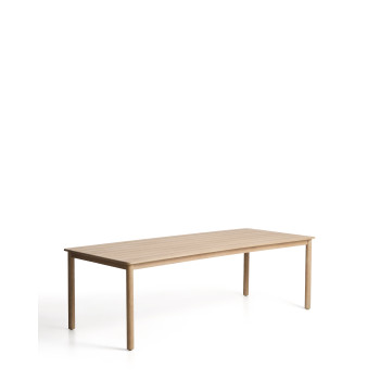 Sori table in solid acacia wood FSC 100% 240 x 100 cm