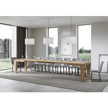Spimbo Table D.90 - Extendable Table 120/380x90 cm Spimbo White Ash