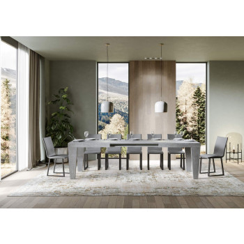 Spimbo Table D.90 - Extendable Table 160/264x90 cm Spimbo White Ash