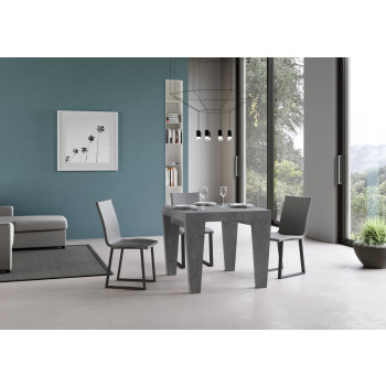 Spimbo Table D.90 - Extendable Table 90/246x90 cm Spimbo White Ash