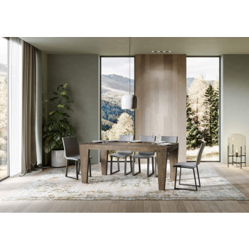 Spimbo Premium Table D.90 - Extendable Table 160/264x90 cm Spimbo Premium White Ash