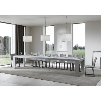 Spimbo Premium Table D.90 - Extendable Table 160/420x90 cm Spimbo Premium White Ash