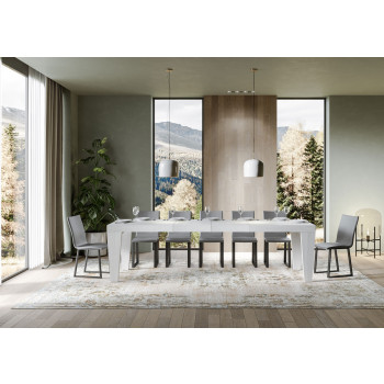 Spimbo Premium Table D.90 - Extendable Table 180/284x90 cm Spimbo Premium White Ash