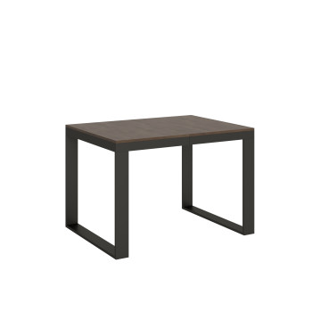 Tecno Evolution Table P.90 - Extendable table 120/380x90 cm Tecno Evolution white ash frame and anthracite legs