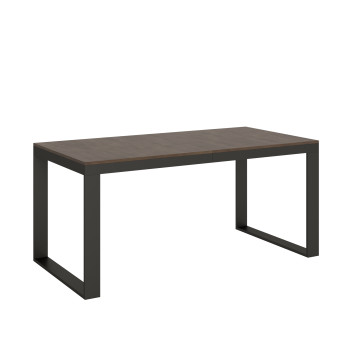 Tecno Evolution Table P.90 - Extendable table 180/440x90 cm Tecno Evolution white ash frame and anthracite legs