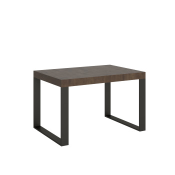 Tecno Table P.90 - Extendable table 140/244x90 cm Tecno white ash with anthracite legs