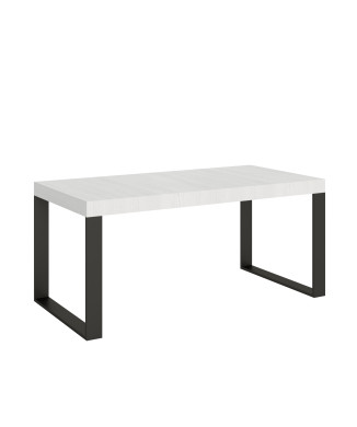 Tecno Table P.90 - Extendable table 180/440x90 cm Tecno white ash with anthracite legs