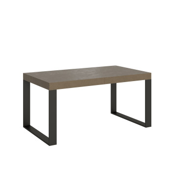 Tecno Premium Table D.90 - Extendable table 160/420x90 cm Tecno Premium white ash with anthracite legs