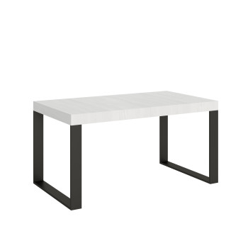 Tecno Premium Table D.90 - Extendable table 160/420x90 cm Tecno Premium white ash with anthracite legs