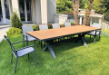 VESPUCCI TABLE 202/263x101 + 6 CALIPSO chairs