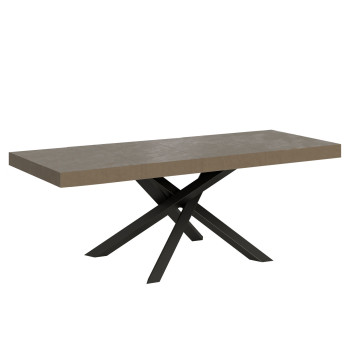 Volantis Premium table anthracite legs P.90 - Extendable table 160/420x90 cm Volantis Premium white ash anthracite legs