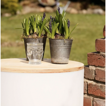 Wooden top 49 cm 13011 8 Seasons Design