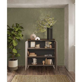 TRAY-Tall container with 2 doors