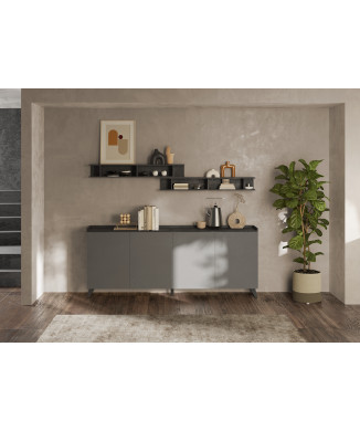 TRAY-4-door sideboard