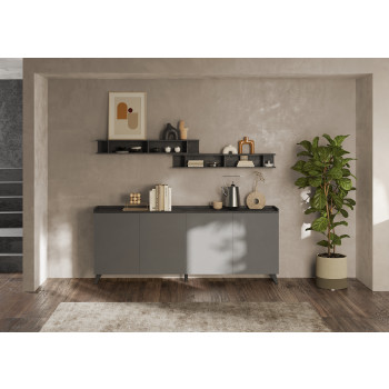 TRAY-4-door sideboard
