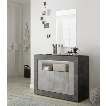 URBINO - 2-door sideboard + open compartment