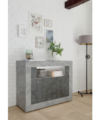 URBINO - 2-door sideboard + open compartment