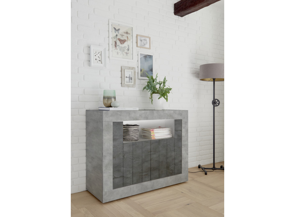 URBINO - 2-door sideboard + open compartment