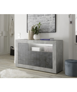 URBINO - 3-door sideboard + open compartment