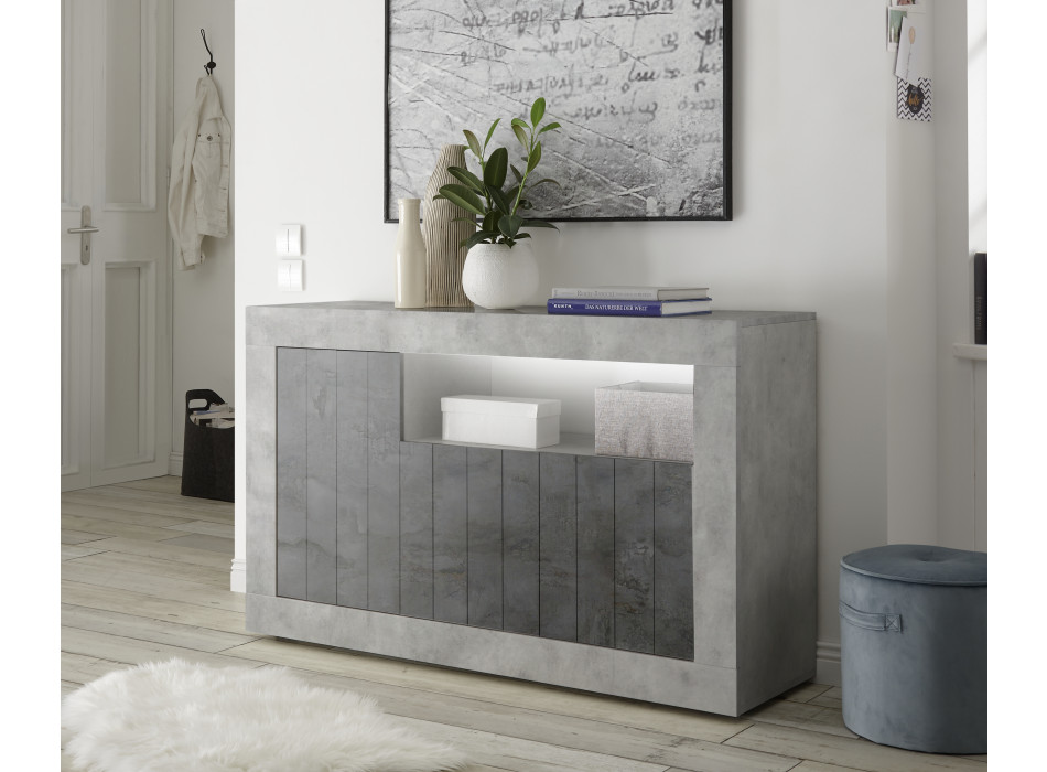 URBINO - 3-door sideboard + open compartment