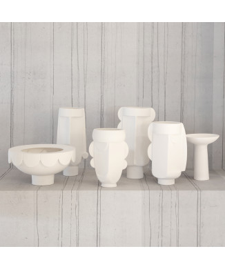 Ceramic vase ISOTTA Q603 ADRIANI & ROSSI