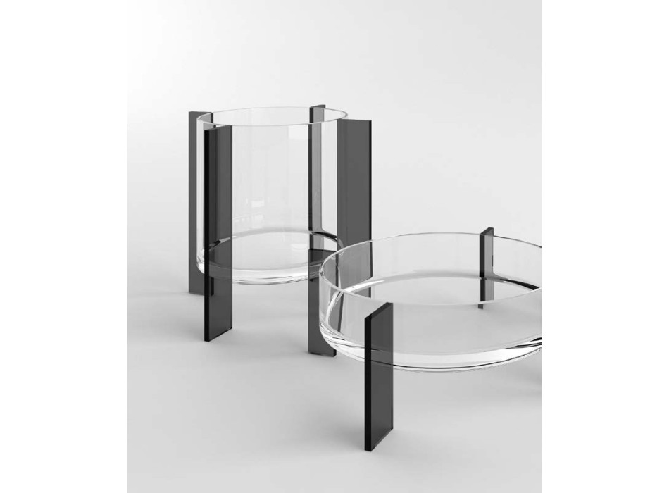 Glass vase FLY round (S) ADRIANI & ROSSI