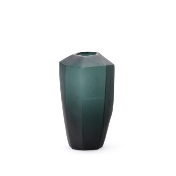 Geonix Green Glass Vase 45.5 cm