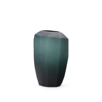 Geonix Green Glass Vase 45.5 cm