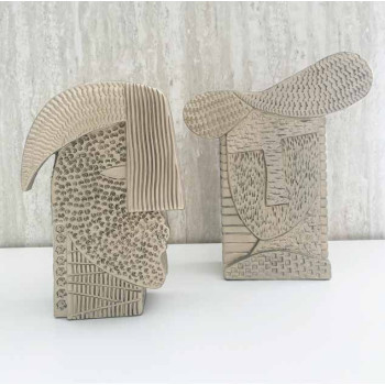 Cliff sculpture vase by ADRIANI & ROSSI