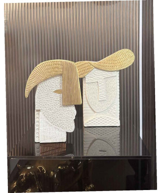 Cliff sculpture vase by ADRIANI & ROSSI