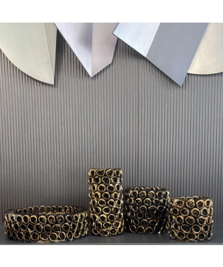 Cliff sculpture vase by ADRIANI & ROSSI