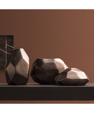 Cliff sculpture vase by ADRIANI & ROSSI