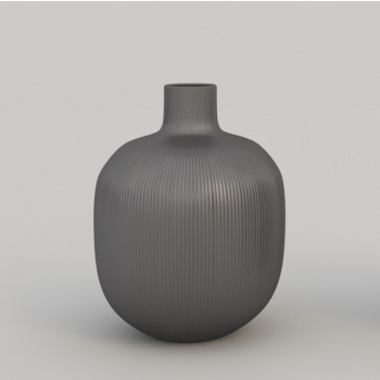 Vase Tob and Chic Striped Q106/5R Adriani & Rossi