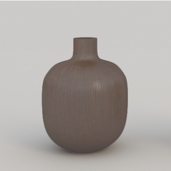 Vase Tob and Chic Striped Q106/5R Adriani & Rossi