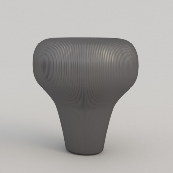 Vase Tob and Chic Striped Q106/5R Adriani & Rossi