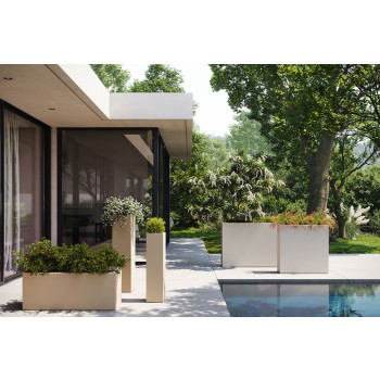 WALL 80x25x80 vase by VONDOM