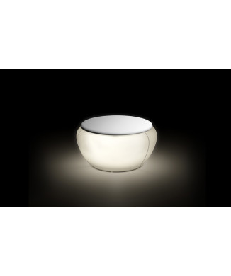 Vela Coffee table, luminous version by Plust