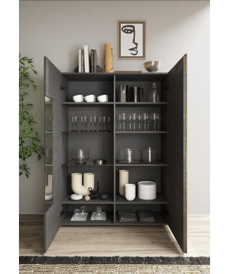 VENUS - 2-door display cabinet